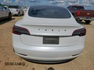 2023 Tesla Model 3 with VIN 5YJ3E1EA3PF605955, listed as a Copart auction lot 62793635 with Not provided miles and Clean title. Bid and sale history available at DreamBid. Image 6.