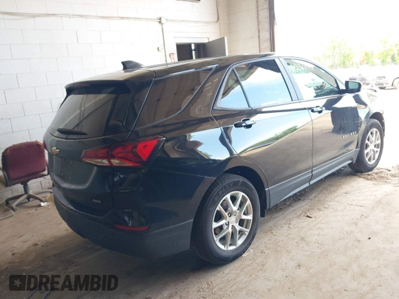 2023 Chevrolet Equinox LS with VIN 3GNAX5EG4PL262966, listed as a IAAI auction lot 42360716 with 68,687 mi miles and . Bid and sale history available at DreamBid. Image 4.