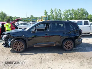 2025 Subaru Forester Special Sports with VIN JF2SLDHC7SH425940, listed as a IAAI auction lot 42573480 with 9,349 mi miles and . Bid and sale history available at DreamBid. Image 15.