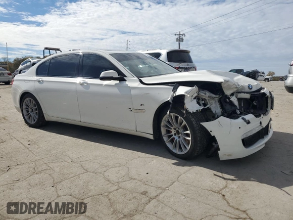 2015 BMW 7 Series 740Li with VIN WBAYE4C50FD138994, listed as a Copart auction lot 73342663 with 102,711 mi miles and . Bid and sale history available at DreamBid. Image 4.