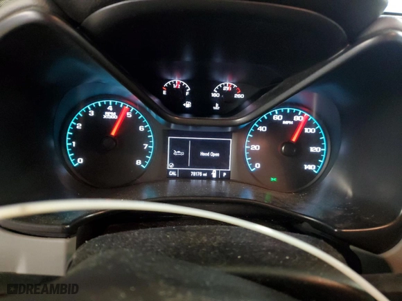 2020 Chevrolet Colorado 4WD Work Truck with VIN 1GCGTBEN1L1203094, listed as a Copart auction lot 45564295 with 78,176 mi miles and Salvage Title. Bid and sale history available at carsss.com. Image 9.