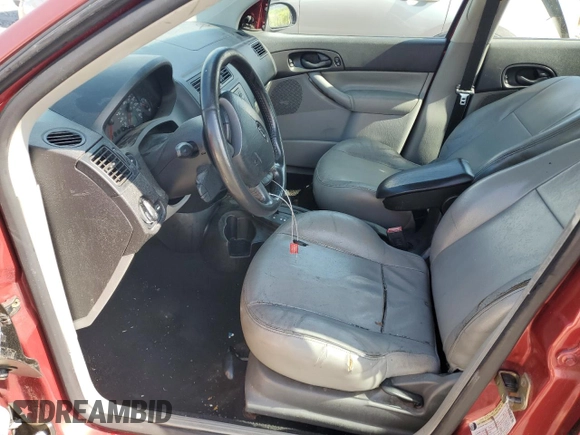 2005 Ford Focus S with VIN 3FAFP37N75R130668, listed as a Copart auction lot 52897015 with 222,043 mi miles and Non repairable. Bid and sale history available at DreamBid. Image 7.