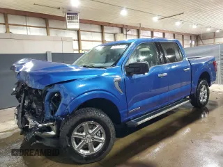 2024 Ford F-150 XLT with VIN 1FTFW3LD7RFA25030, listed as a Copart auction lot 78872104 with 9,247 mi miles and Clean Title. Bid and sale history available at carsss.com. Image 1.