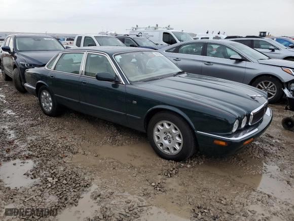 1998 Jaguar XJ with VIN SAJHX1246WC836876, listed as a Copart auction lot 89115605 with 43,258 mi miles and Clean Title. Bid and sale history available at carsss.com. Image 4.