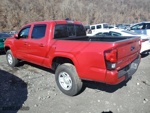 2023 Toyota Tacoma 4WD SR with VIN 3TMCZ5AN8PM592734, listed as a Copart auction lot 48694775 with 22,014 mi miles and Salvage Title. Bid and sale history available at carsss.com. Image 2.