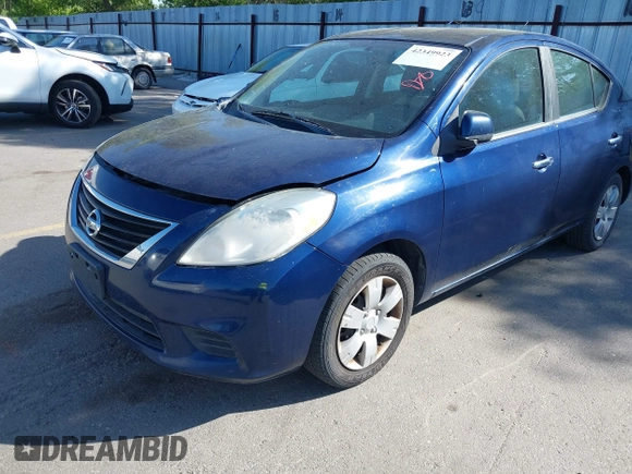 2012 Nissan Versa SV with VIN 3N1CN7AP0CL822889, listed as a IAAI auction lot 42349923 with 168,914 mi miles and . Bid and sale history available at DreamBid. Image 6.