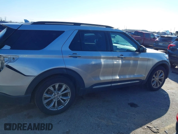 2020 Ford Explorer XLT with VIN 1FMSK7DH9LGD15494, listed as a IAAI auction lot 41619753 with 50,816 mi miles. Bid and sale history available at carsss.com. Image 13.