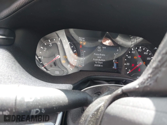 2024 Jeep Compass Latitude with VIN 3C4NJDBN4RT100797, listed as a IAAI auction lot 42572805 with 26,508 mi miles and . Bid and sale history available at DreamBid. Image 7.