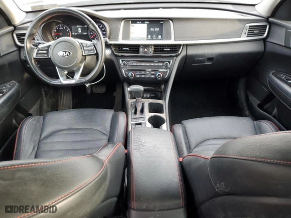2019 Kia Optima SX with VIN 5XXGW4L2XKG322034, listed as a Copart auction lot 46752345 with 60,301 mi miles and Salvage Title. Bid and sale history available at carsss.com. Image 8.
