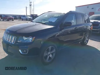 2016 Jeep Compass High Altitude Edition with VIN 1C4NJCEA2GD761735, listed as a IAAI auction lot 41404892 with 114,129 mi miles. Bid and sale history available at carsss.com. Image 2.