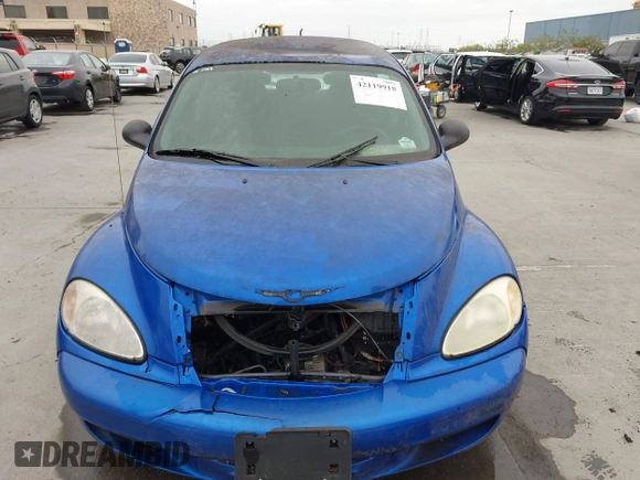 2005 Chrysler PT Cruiser with VIN 3C4FY48B05T511735, listed as a IAAI auction lot 42119918 with 141,831 mi miles. Bid and sale history available at carsss.com. Image 6.