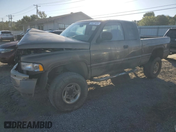 2001 Dodge Ram 2500 with VIN 3B7KF23611G233661, listed as a Copart auction lot 74371624 with 338,691 mi miles and Clean Title. Bid and sale history available at carsss.com. Image 1.