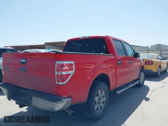 2012 Ford F-150 XL with VIN 1FTFW1CT4CFC96789, listed as a IAAI auction lot 41829813 with 173,155 mi miles. Bid and sale history available at carsss.com. Image 4.