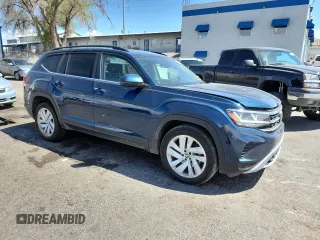 2021 Volkswagen Atlas SE z VIN 1V2HR2CA8MC602124, wystawiony jako Copart lot #51368845 z przebiegiem 61 671 mil mil oraz Szkoda całkowita • Salvage title. Historia ofert i sprzedaży dostępna na DreamBid. Obrazek 4.
