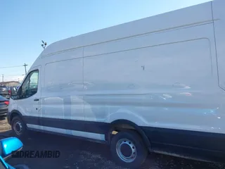 2023 Ford Transit Cargo with VIN 1FTBR3X86PKA69978, listed as a IAAI auction lot 41815672 with 60,590 mi miles and . Bid and sale history available at DreamBid. Image 14.