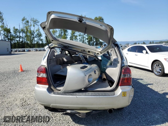 2007 Toyota Highlander w/3rd Row with VIN JTEDP21A970136407, listed as a Copart auction lot 58589495 with Not provided miles and Salvage title. Bid and sale history available at DreamBid. Image 6.