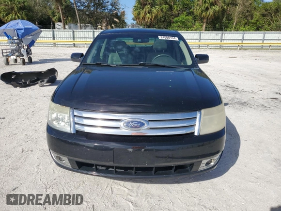 2008 Ford Taurus SEL with VIN 1FAHP24W68G176147, listed as a Copart auction lot 81000194 with 160,527 mi miles and Salvage Title. Bid and sale history available at carsss.com. Image 5.