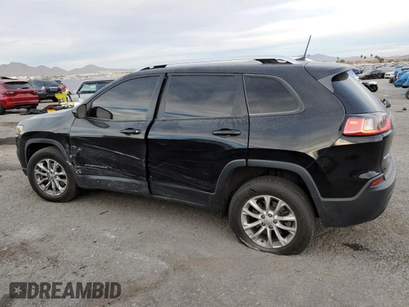 2020 Jeep Cherokee Latitude with VIN 1C4PJMCBXLD555020, listed as a Copart auction lot 87335284 with 137,121 mi miles and Salvage Title. Bid and sale history available at carsss.com. Image 2.