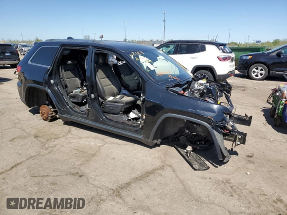 2018 Jeep Grand Cherokee Limited with VIN 1C4RJFBG3JC422183, listed as a Copart auction lot 56235615 with Not Provided miles and Clean Title. Bid and sale history available at DreamBid. Image 4.