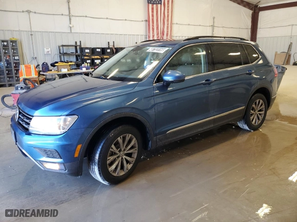 2018 Volkswagen Tiguan SEL with VIN 3VV3B7AX0JM014850, listed as a Copart auction lot 48732235 with 102,320 mi miles and Clean Title. Bid and sale history available at carsss.com. Image 1.