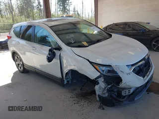 2018 Honda CR-V EX-L with VIN 2HKRW2H8XJH694194, listed as a IAAI auction lot 42083569 with 92,781 mi miles. Bid and sale history available at carsss.com. Image 1.