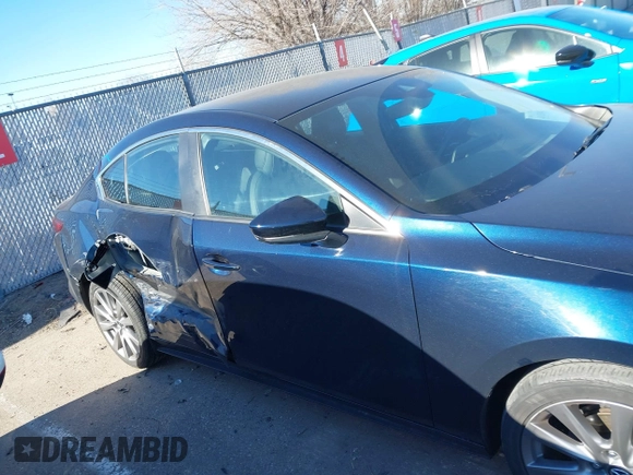 2021 Mazda 3 Select with VIN 3MZBPBBL8MM250013, listed as a IAAI auction lot 41430402 with 43,819 mi miles and . Bid and sale history available at carsss.com. Image 13.