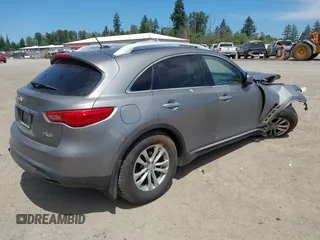 2010 Infiniti FX with VIN JN8AS1MWXAM850350, listed as a IAAI auction lot 42466041 with Not provided miles and . Bid and sale history available at DreamBid. Image 4.