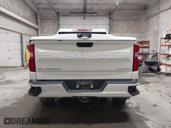 2019 Chevrolet Silverado 1500 Custom with VIN 3GCPYBEH7KG167892, listed as a IAAI auction lot 41613547 with Not Provided miles and . Bid and sale history available at DreamBid. Image 16.