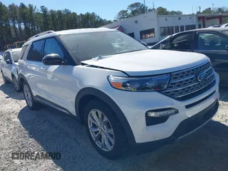 2024 Ford Explorer Limited with VIN 1FMSK7FH2RGA29640, listed as a IAAI auction lot 41573425 with 37,364 mi miles. Bid and sale history available at carsss.com. Image 1.