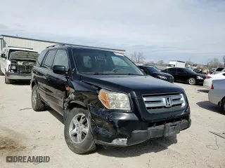 2007 Honda Pilot EX-L with VIN 5FNYF18517B001743, listed as a Copart auction lot 49447955 with 226,857 mi miles and Salvage Title. Bid and sale history available at carsss.com. Image 11.