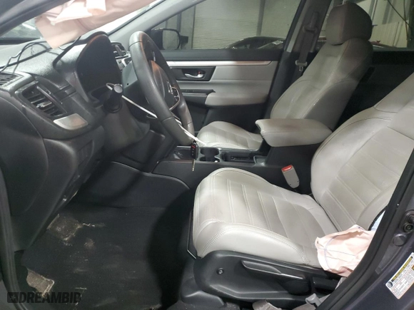 2017 Honda CR-V LX with VIN 7FARW5H39HE014417, listed as a Copart auction lot 48353985 with 44,748 mi miles and Salvage Title. Bid and sale history available at carsss.com. Image 7.