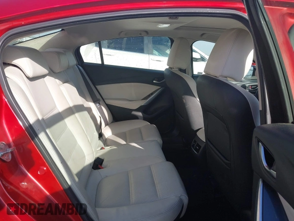 2016 Mazda 6 i Grand Touring with VIN JM1GJ1W57G1438524, listed as a IAAI auction lot 41365211 with 162,678 mi miles and . Bid and sale history available at DreamBid. Image 8.