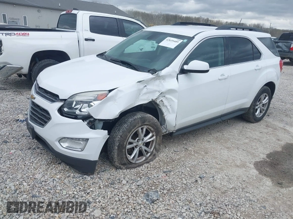 2017 Chevrolet Equinox LT with VIN 2GNALCEK8H1555728, listed as a IAAI auction lot 42039489 with 109,139 mi miles. Bid and sale history available at carsss.com. Image 2.