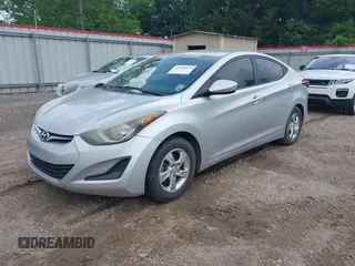 2015 Hyundai Elantra SE with VIN 5NPDH4AE9FH549073, listed as a IAAI auction lot 42113615 with 124,115 mi miles and . Bid and sale history available at DreamBid. Image 2.