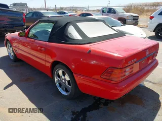 1999 Mercedes-Benz SL-Class with VIN WDBFA68F6XF177239, listed as a IAAI auction lot 41837553 with 138,715 mi miles. Bid and sale history available at carsss.com. Image 3.