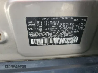 2018 Subaru Outback Limited with VIN 4S4BSENCXJ3303964, listed as a Copart auction lot 54782565 with 159,370 mi miles and Salvage title. Bid and sale history available at DreamBid. Image 12.