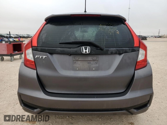 2020 Honda Fit LX with VIN 3HGGK5H43LM720506, listed as a Copart auction lot 51010455 with 33,095 mi miles and Salvage title. Bid and sale history available at DreamBid. Image 6.