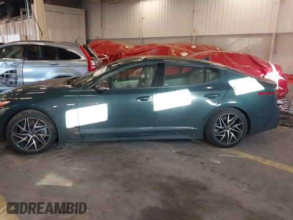 2023 Kia Stinger GT-Line with VIN KNAE35LD7P6130791, listed as a IAAI auction lot 41662808 with 17,710 mi miles. Bid and sale history available at carsss.com. Image 15.