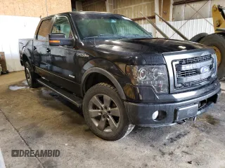 2013 Ford F-150 XL with VIN 1FTFW1ET8DKE41631, listed as a Copart auction lot 55074745 with 153,462 mi miles and Clean Title. Bid and sale history available at carsss.com. Image 4.