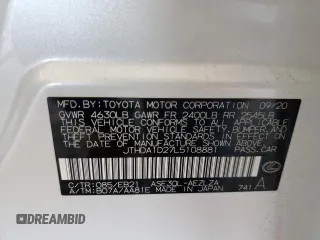 2020 Lexus IS 300 with VIN JTHDA1D27L5108881, listed as a Copart auction lot 46717135 with 41,560 mi miles and Salvage title. Bid and sale history available at DreamBid. Image 13.