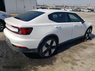2023 Polestar 2 with VIN YSMEG3KA6PL123422, listed as a Copart auction lot 74035614 with 113,109 mi miles and Clean Title. Bid and sale history available at carsss.com. Image 3.