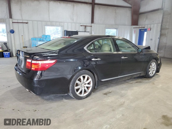2007 Lexus LS 460 z VIN JTHBL46F375048400, wystawiony jako Copart lot #55879835 z przebiegiem 121 278 mil mil oraz Czysty tytuł • Clean title. Historia ofert i sprzedaży dostępna na DreamBid. Obrazek 3.