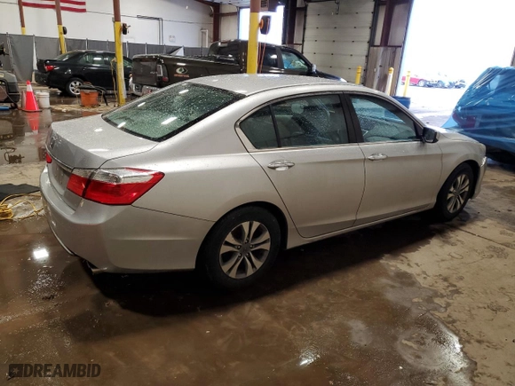 2015 Honda Accord Sedan LX with VIN 1HGCR2F36FA170805, listed as a Copart auction lot 52874015 with 95,450 mi miles and Salvage Title. Bid and sale history available at carsss.com. Image 3.
