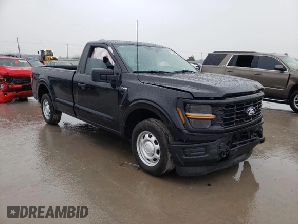 2024 Ford F-150 XL z VIN 1FTMF1KPXRKF31871, wystawiony jako Copart lot #87257844 z przebiegiem 38 mil mil oraz Szkoda całkowita • Salvage title. Historia ofert i sprzedaży dostępna na DreamBid. Obrazek 4.