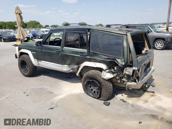 1995 Jeep Cherokee Country with VIN 1J4FJ78S4SL631318, listed as a Copart auction lot 63087634 with 295,577 mi miles and Salvage Title. Bid and sale history available at carsss.com. Image 2.