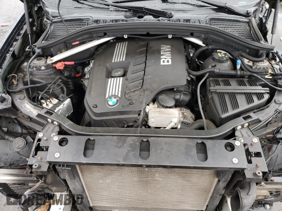 2011 BMW X3 28i with VIN 5UXWX5C58BL712640, listed as a Copart auction lot 55099015 with 72,256 mi miles and Salvage Title. Bid and sale history available at DreamBid. Image 11.