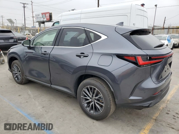 2025 Lexus NX 250 z VIN JTJADCAZ0S5024650, wystawiony jako Copart lot #60754175 z przebiegiem 4 736 mil mil oraz Szkoda całkowita • Salvage title. Historia ofert i sprzedaży dostępna na DreamBid. Obrazek 2.