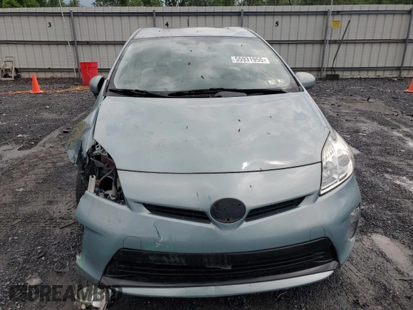 2015 Toyota Prius Four with VIN JTDKN3DU1F1959645, listed as a Copart auction lot 55931955 with 64,932 mi miles and Salvage Title. Bid and sale history available at DreamBid. Image 5.