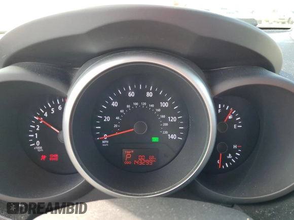 2013 Kia Soul + with VIN KNDJT2A61D7515015, listed as a Copart auction lot 52534285 with 143,299 mi miles and Salvage Title. Bid and sale history available at carsss.com. Image 9.