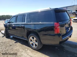 2015 Chevrolet Suburban LTZ with VIN 1GNSCKKC5FR233998, listed as a Copart auction lot 48507395 with 168,536 mi miles and Salvage Title. Bid and sale history available at carsss.com. Image 2.